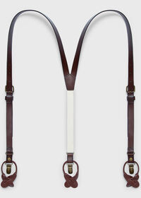 Paul Stuart Leather Braces, thumbnail 1