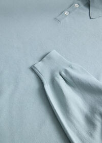 Paul Stuart Egyptian Cotton Long Sleeve Polo, thumbnail 2