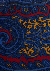 Paul Stuart Geometric Print Pocket Square, thumbnail 3