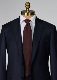 Solid Silk Garza Tie