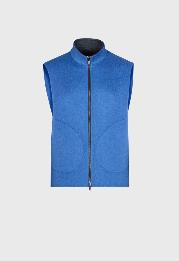 Paul Stuart Reversible Double Face Cashmere Vest, image 2