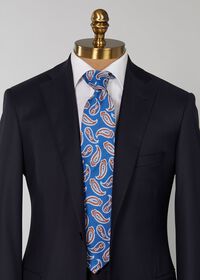 Paul Stuart Linen & Silk Summer Paisley Tie, thumbnail 2