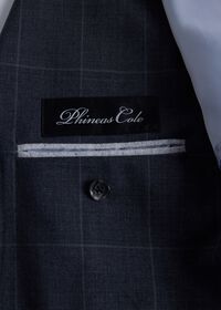 Paul Stuart All Year Wool Windowpane Suit, thumbnail 4