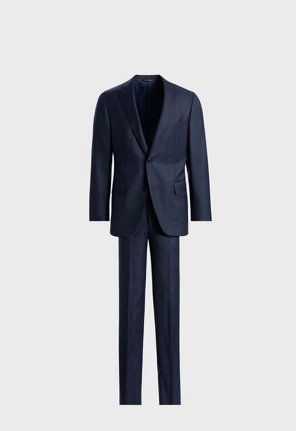 Paul Stuart All Year Wool Windowpane Suit, image 1