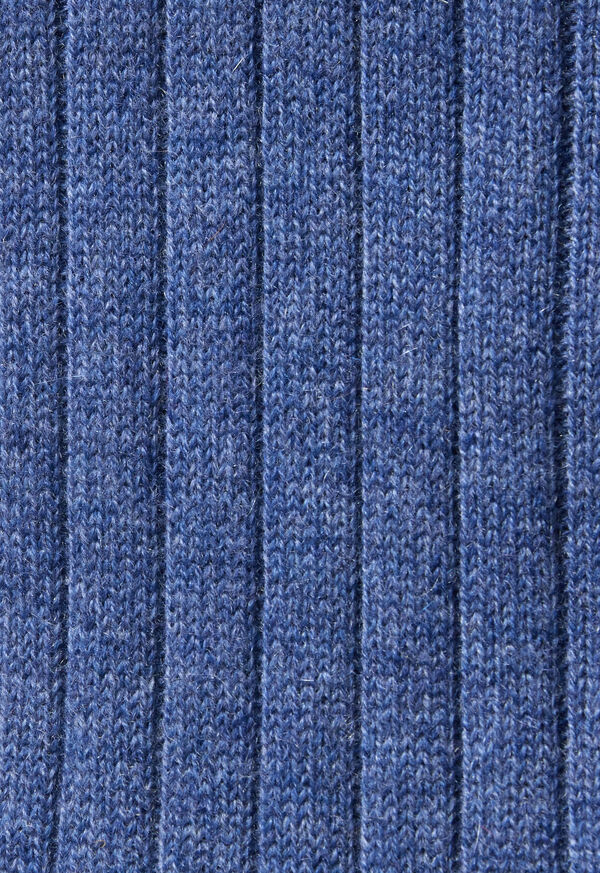 Paul Stuart Cashmere Ribbed Sock, image 3