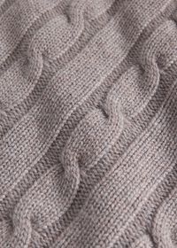 Paul Stuart Cashmere Cable Crewneck, thumbnail 3