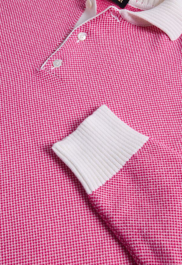 Paul Stuart Cotton Birdseye Pullover, image 2