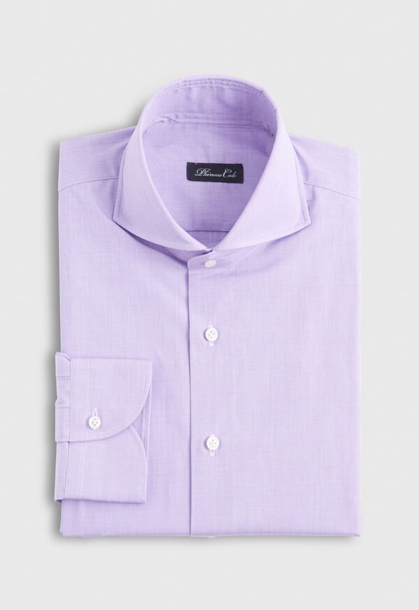 Paul Stuart Extreme Cutaway Collar End-on-End Dress Shirt, image 1