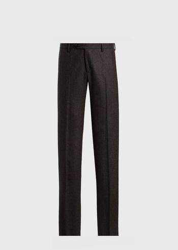 Paul Stuart Wool & Cashmere Herringbone Trouser