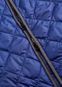 Paul Stuart Nylon Quilted Vest with Piping, thumbnail 20