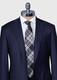 Paul Stuart Woven Silk Plaid Tie, thumbnail 2