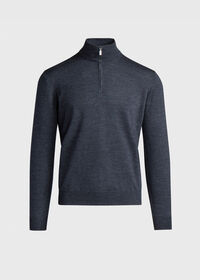 Paul Stuart Merino Wool Quarter Zip Sweater, thumbnail 1