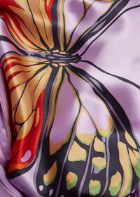 Paul Stuart Silk Butterfly Motif Robe, thumbnail 2