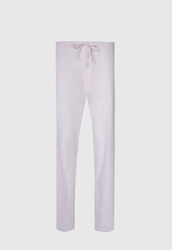 Paul Stuart Pink & White Check Pajama, image 3