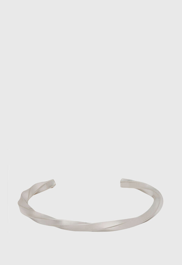 Paul Stuart Sterling Silver Torque Men's Cuff, image 1