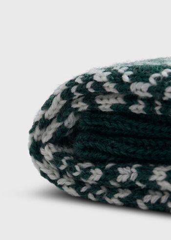 Paul Stuart Wool Blend Snowflake Sock