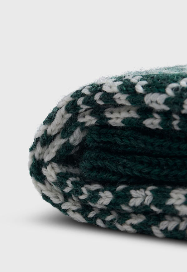 Paul Stuart Wool Blend Snowflake Sock, image 2