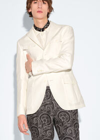 Paul Stuart Linen Safari Jacket, thumbnail 2