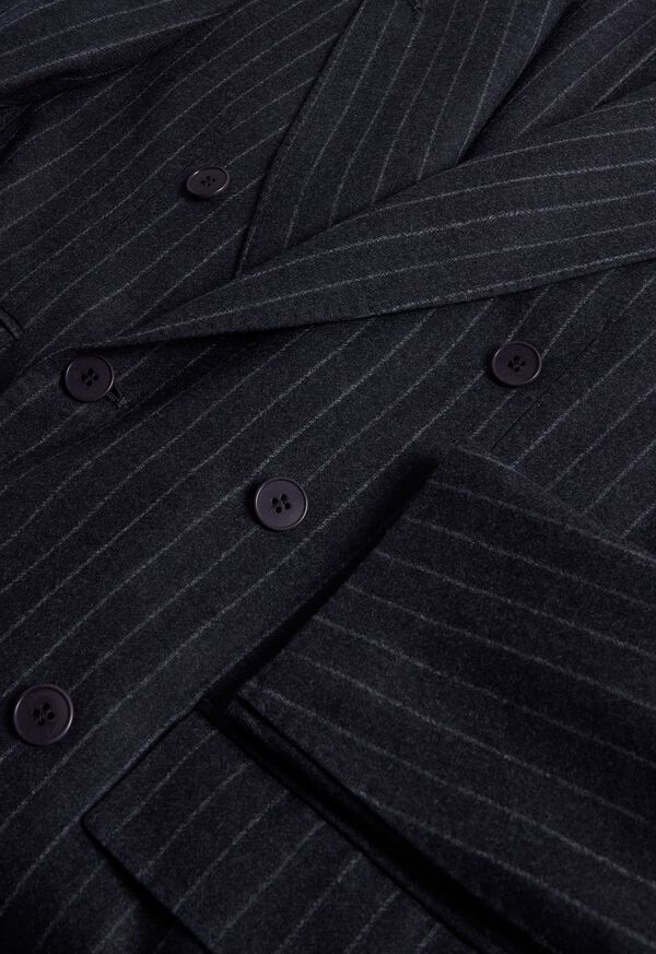 Paul Stuart Super 130s Wool Chalk Stripe Suit, image 3