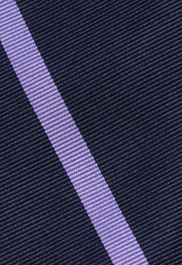Paul Stuart Woven Silk Regimental Stripe Tie, image 3