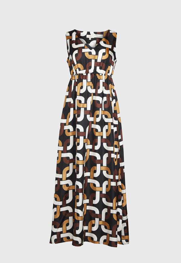 Paul Stuart Chain Link Print Dress, image 1