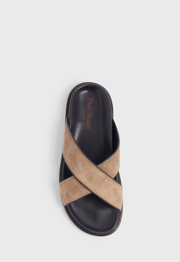 Paul Stuart Punta II Suede Crossover Slide, image 4