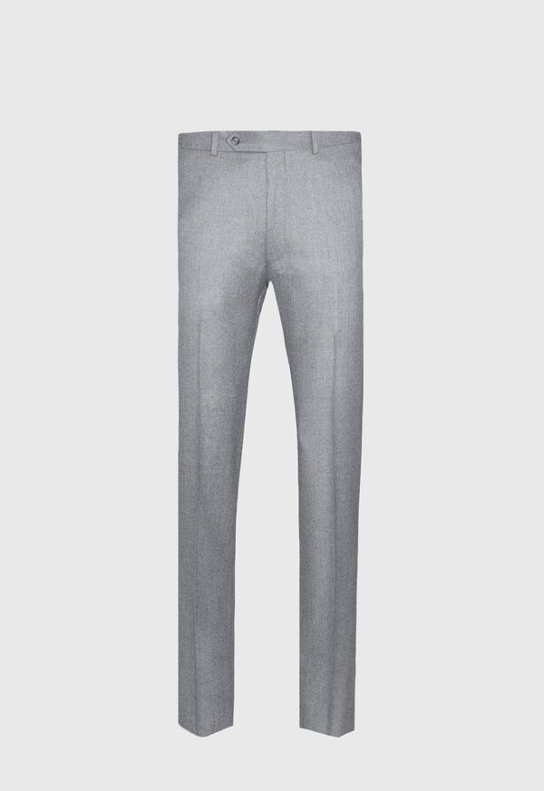 Paul Stuart Grey Super 120s Flannel Pant, image 1