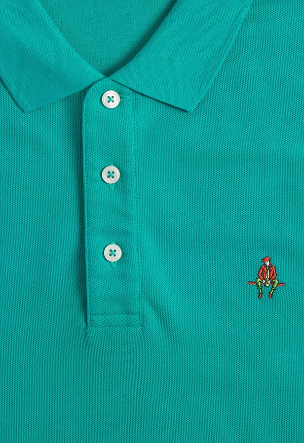 Paul Stuart Cotton Piqué Logo Polo, image 44