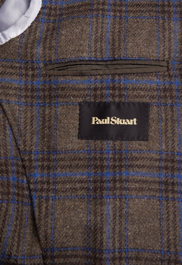 Paul Stuart Plaid Wool Soft Constructed Jacket, image 3