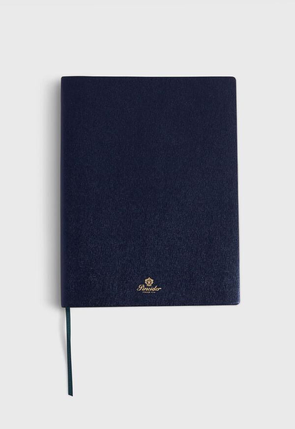 Paul Stuart Pineider Milano Large Leather Notebook, image 2