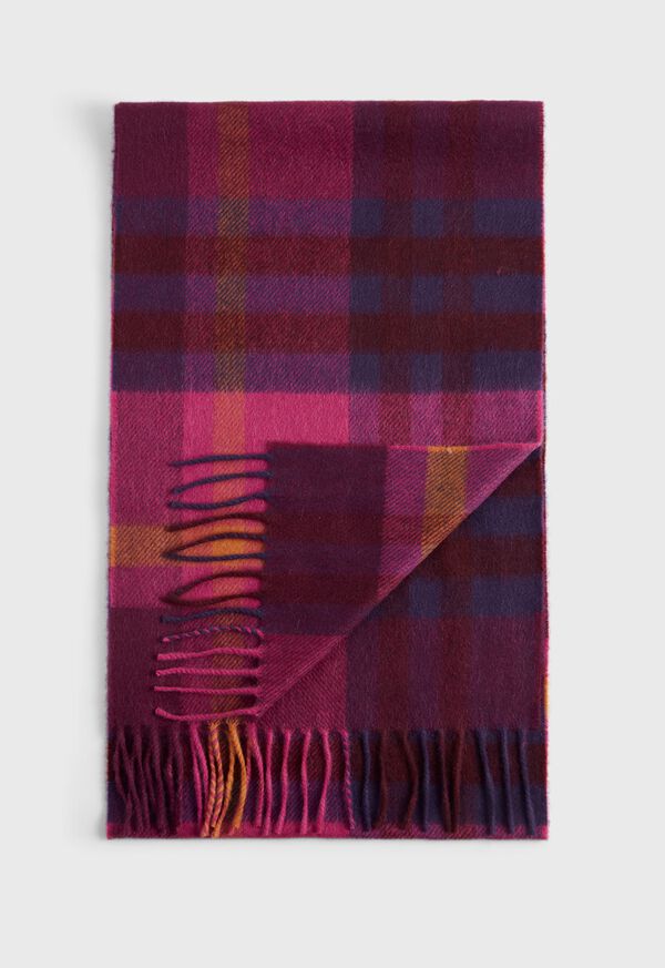 Paul Stuart Bold Plaid scarf, image 1