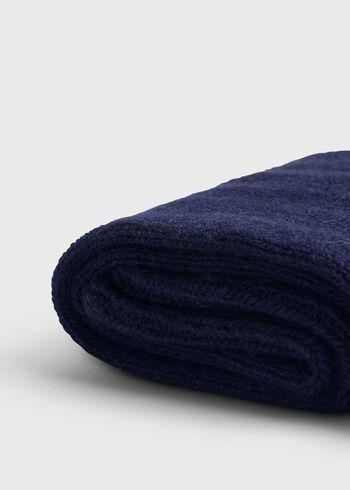 Paul Stuart Cashmere Blend Ribbed Sock
