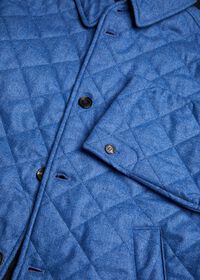 Paul Stuart Wool Quilted Coat, thumbnail 5