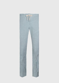 Paul Stuart Striped Cotton Blend Drawstring Seersucker Trouser, thumbnail 1