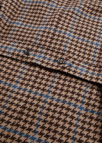 Paul Stuart Large Houndstooth Double Breasted Coat, thumbnail 3