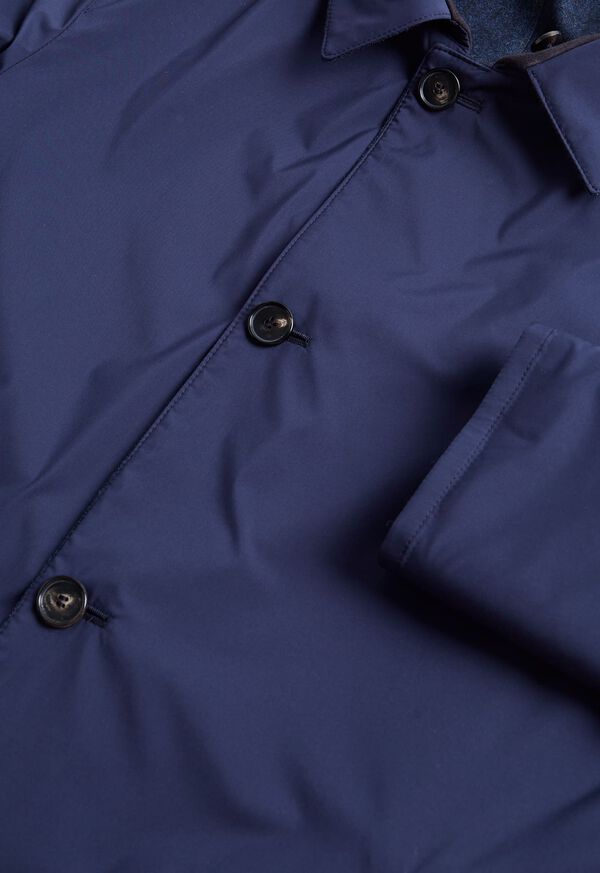 Paul Stuart Reversible Wool Raincoat, image 5
