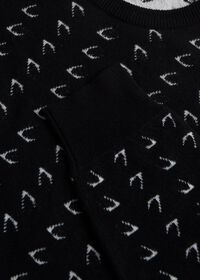 Paul Stuart Cashmere Deco Pattern Sweater, thumbnail 2