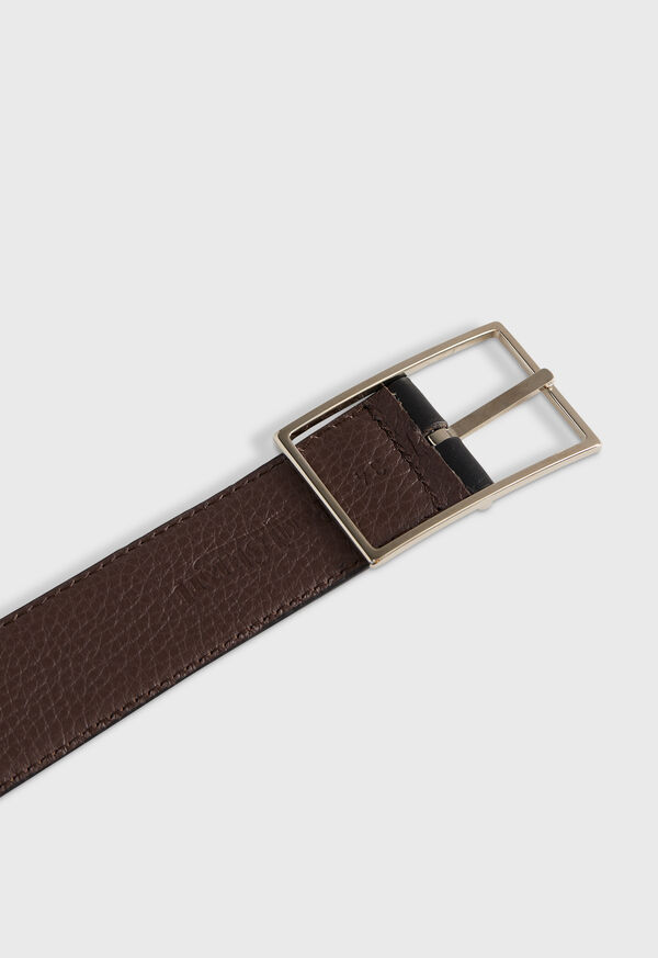 Paul Stuart Grained Taurillon Leather Belt, image 4