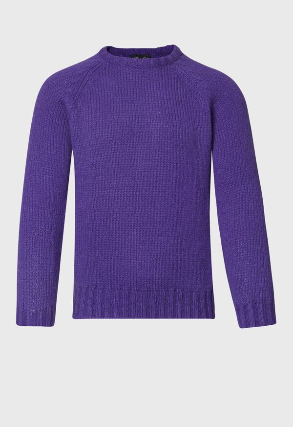 Paul Stuart Brushed Cashmere Crew Neck Sweater
