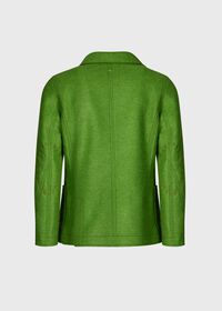 Paul Stuart Wool Knit Raw Edge Jacket, thumbnail 5