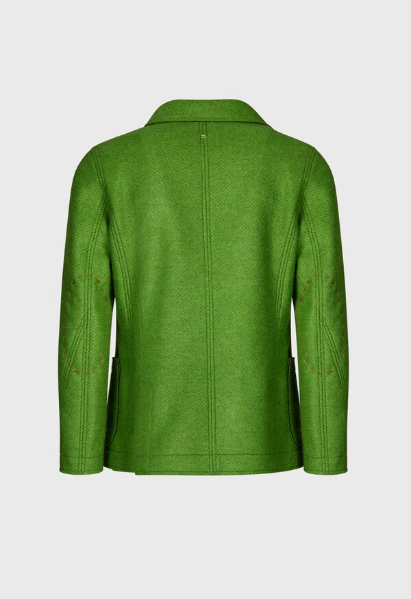 Paul Stuart Wool Knit Raw Edge Jacket, image 5