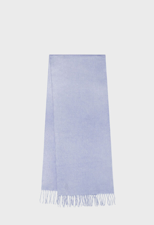 Paul Stuart Oversized Cashmere Logo Scarf, image 1