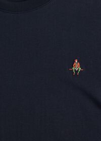Paul Stuart Pima Interlock Logo T-Shirt, thumbnail 2