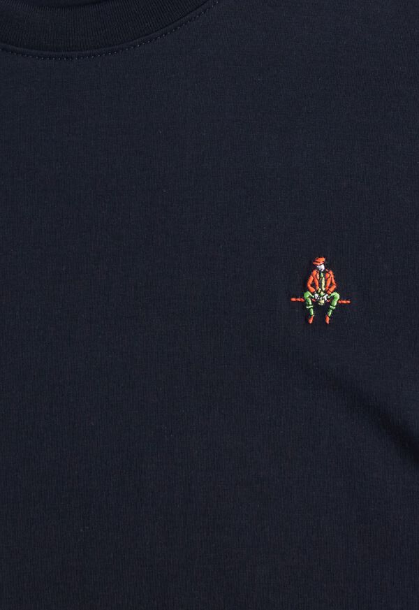 Paul Stuart Pima Interlock Logo T-Shirt, image 2
