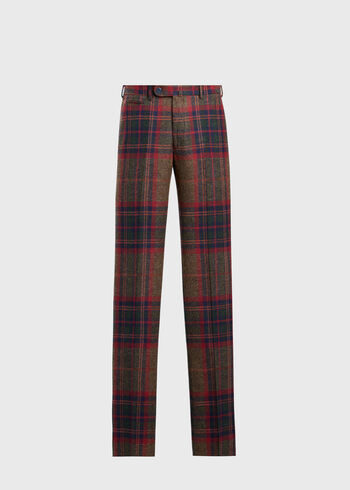 Paul Stuart Shetland Wool Plaid Trouser