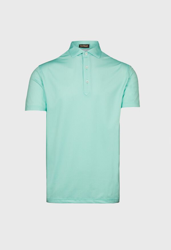 Paul Stuart Diamond Print Performance Polo, image 1