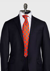Paul Stuart Oval Deco Print Tie, thumbnail 2