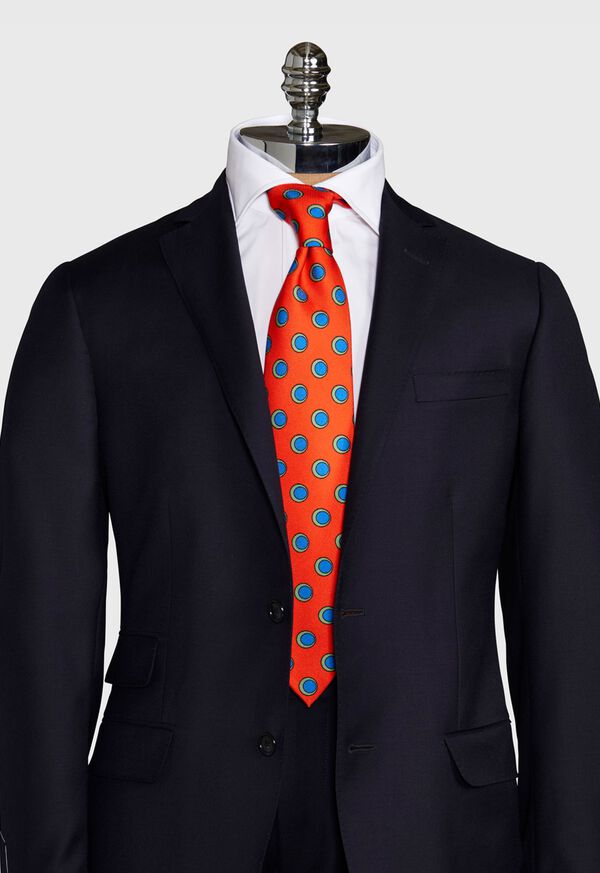 Paul Stuart Oval Deco Print Tie, image 2