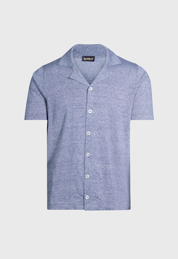 Paul Stuart Linen & Cotton Knitted Shirt, image 1