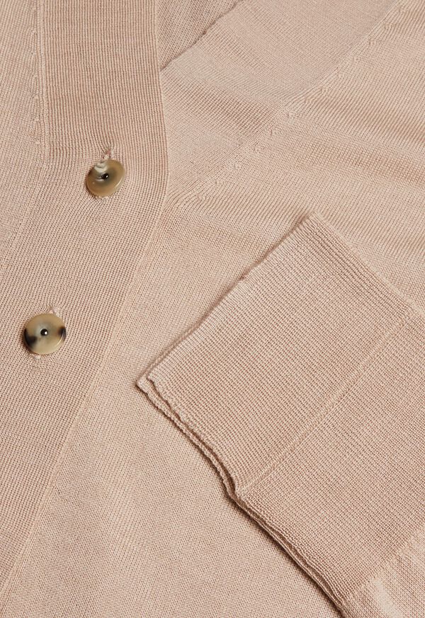 Paul Stuart Lightweight Wool Button Front Cardigan, image 2